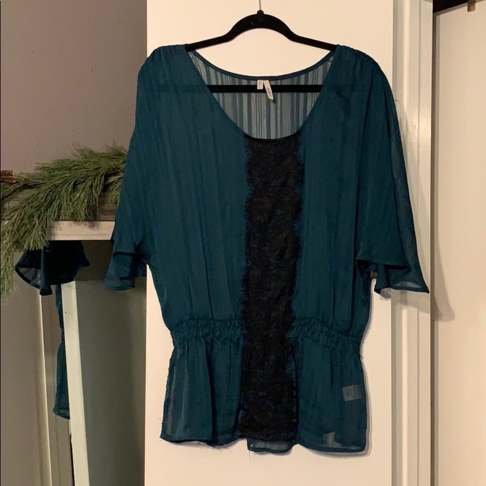 Sheer Dress Top
